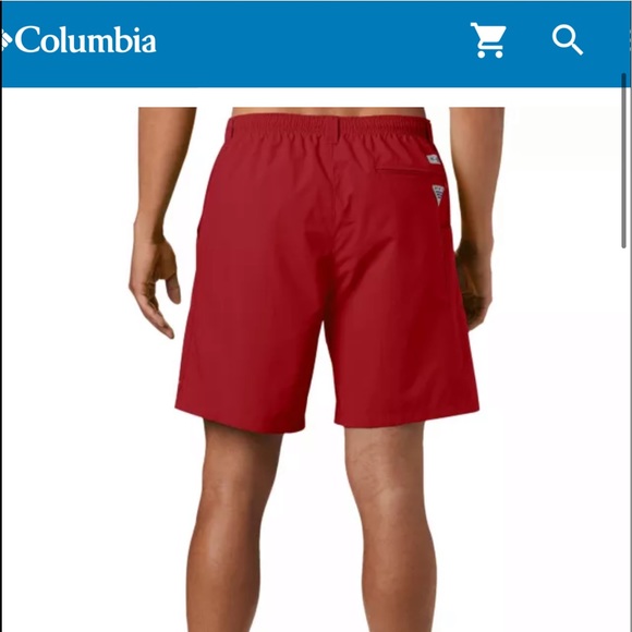 Columbia men’s swim trunks, burnt orange, Sz L - Picture 15 of 16